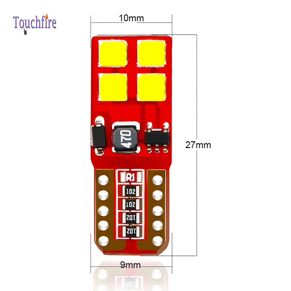 8 шт. Авто T10 W5W 194 Canbus автомобильная лампа 3030smd Клиренс номерной знак чтение карта