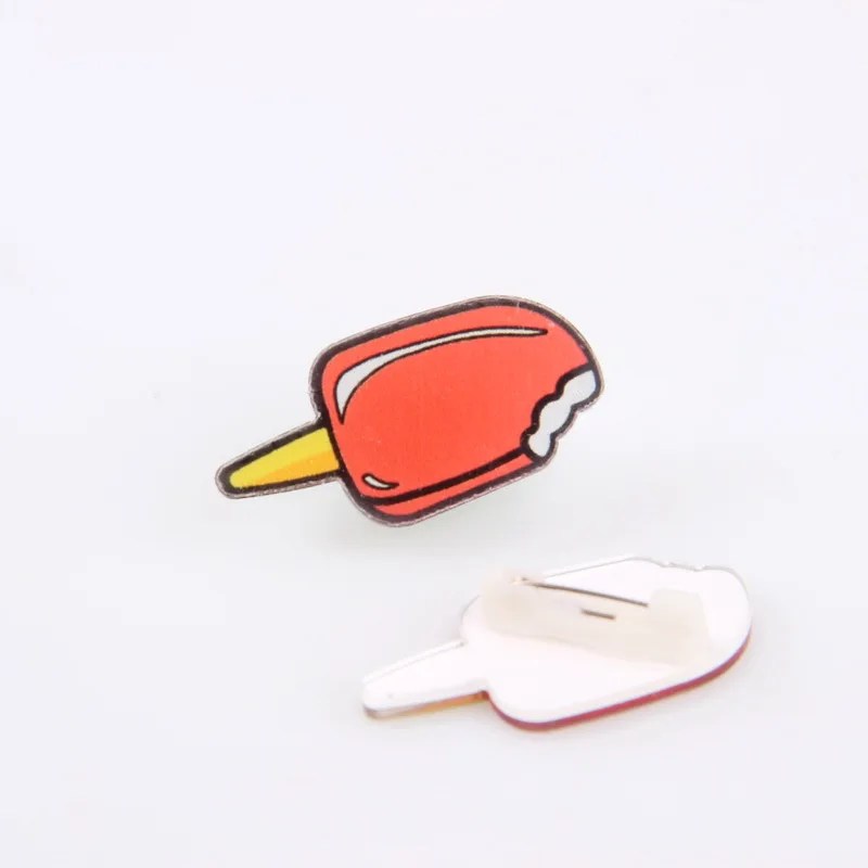 Изумительное высокое качество фрукты Милая брошка мультфильм значок булавки