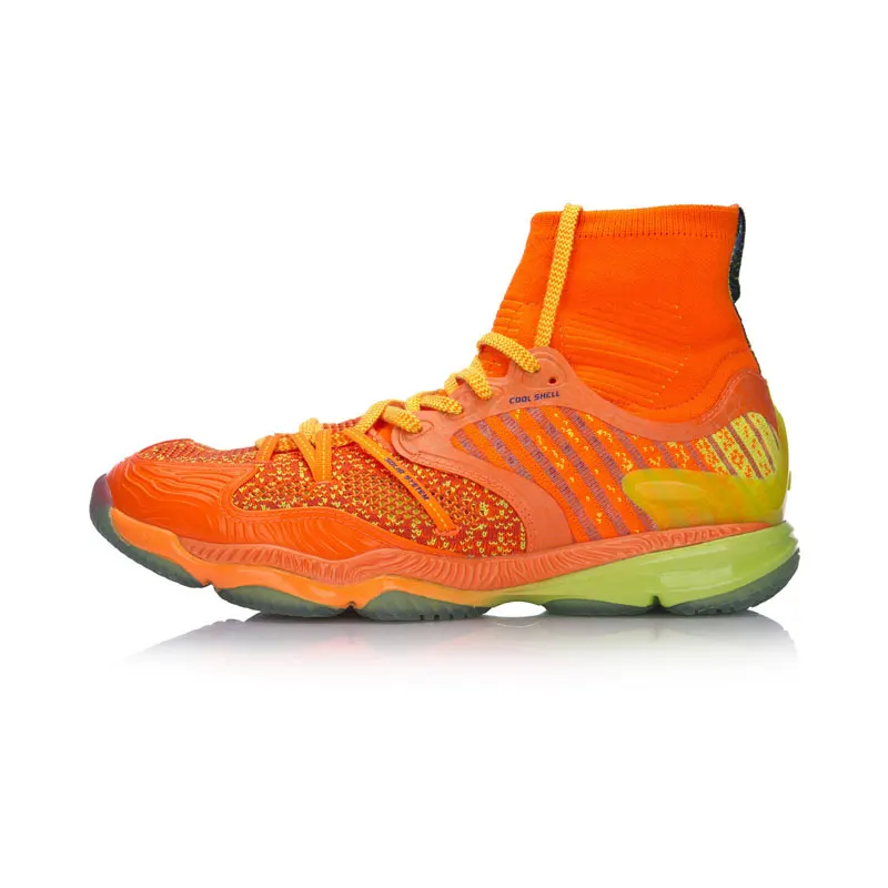 Li-Ning/Мужская Профессиональная обувь Ranger для бадминтона с высокой подушкой+ подкладка, спортивная обувь, кроссовки AYAM009 SJAS17