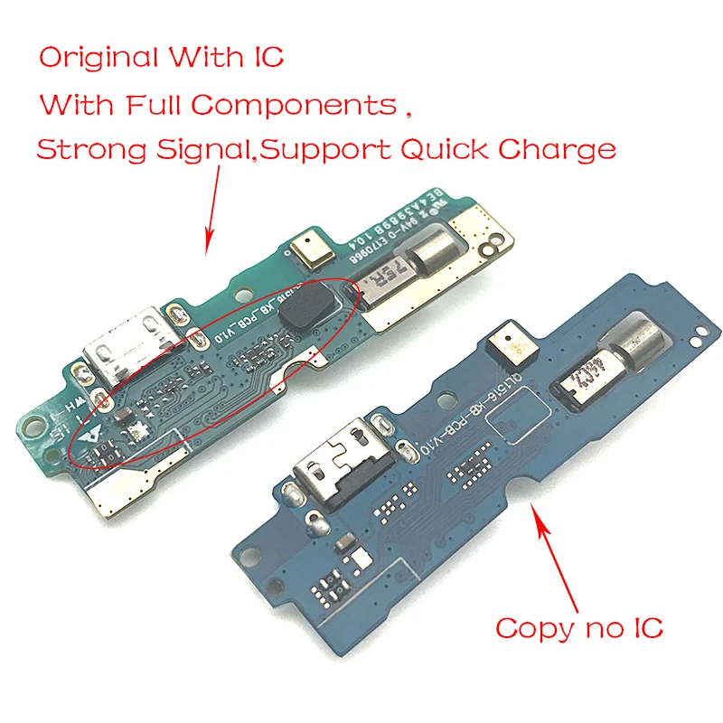 Новый протестированный для ASUS Zenfone 4 Max Pro ZC554KL Micro Dock коннектор USB зарядный порт