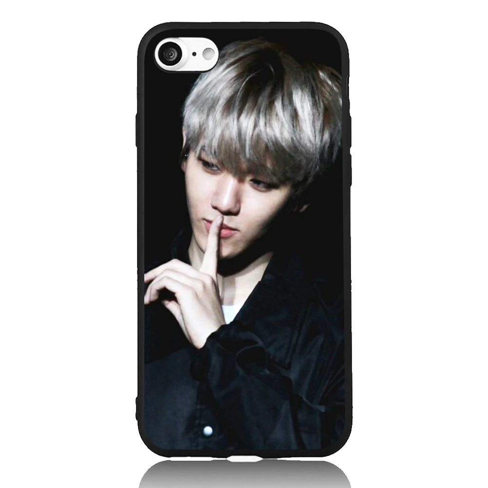 Рыжий кот EXO Love Me правой Корея звезда музыка Книги по искусству для iPhone 6 S 7 Plus ТПУ