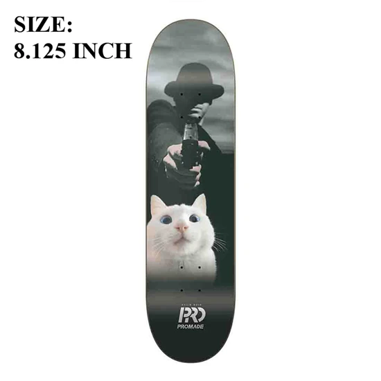 8.125 inch Новое поступление колодок для скейтбординга Размер 7. 87"-8,25" Promate by 7 слоев Канадского Клена форма скейт патины улица - Цвет: 8.125 inch