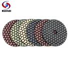 Подложка для сухой полировки RIJILEI, диаметр 100 мм, 4 дюйма, 6 шт.