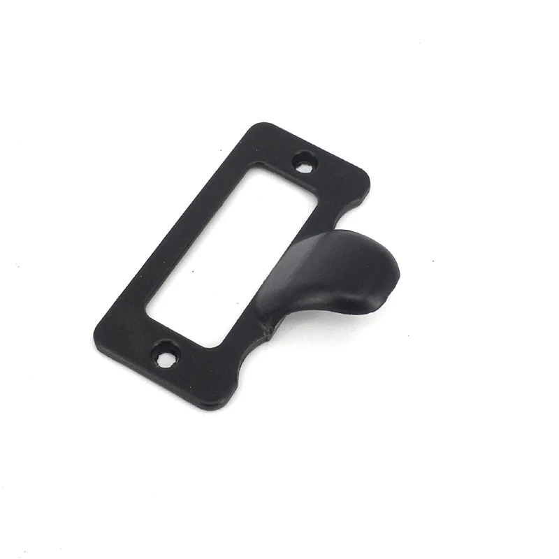 

20PCS 48*38mm Retro Black Zinc alloy Label / Tag Card Holder / Frames with Pull for Drawers Cabinets