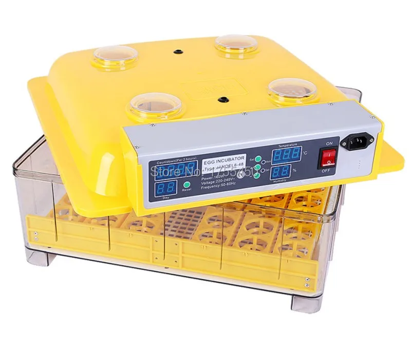 Hot sale CE approved full automatic egg incubator 48 chicken eggs JN8-48 duck goose quail poultry |
