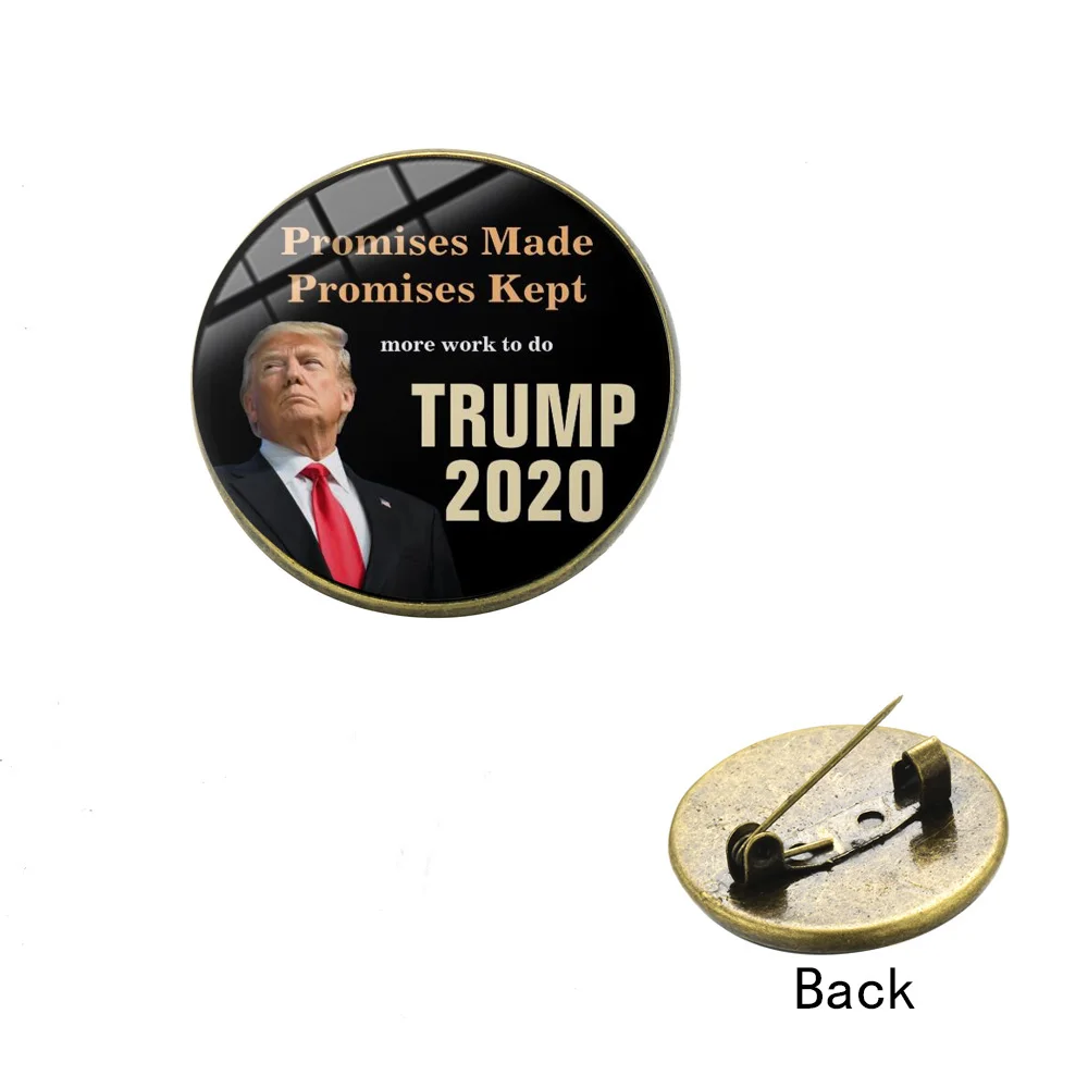 SIAN 2019 новая брошь Trump 2020 делает Америку снова большой Дональд Трамп для США