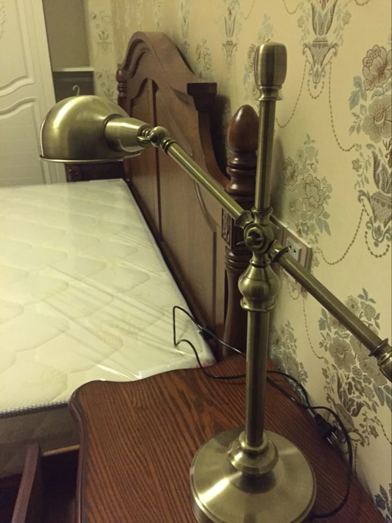 Школьные ретро декоративные настольные лампы примитивная настольная лампа для