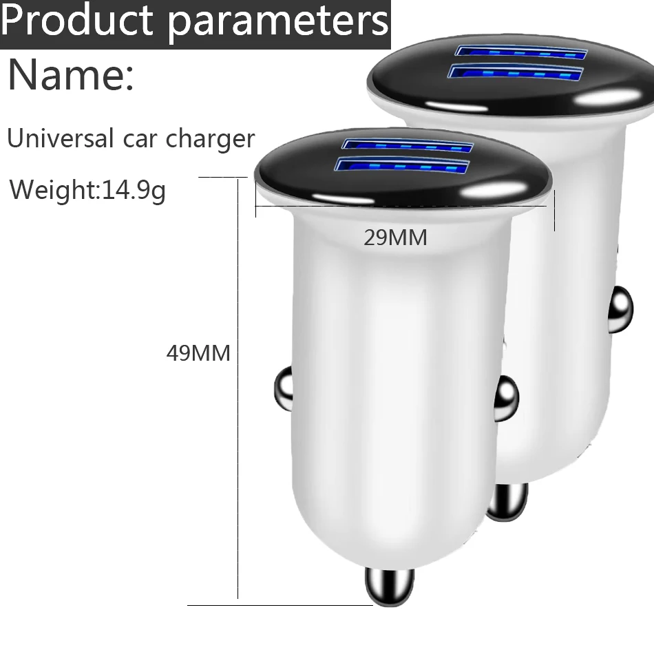 Fast USB Car Charger for redmi k 20 pro note5 7 k20pro note7 note 7 note8 note 8 phone charger for Xiaomi mi 9t pro mi9 8 se a3