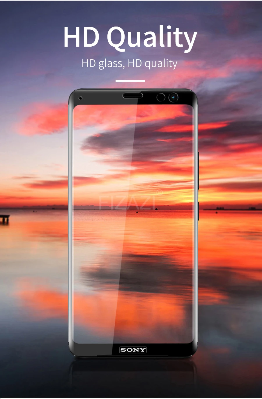 3D изогнутые полное покрытие Экран протектор Закаленное Стекло пленка для sony Xperia XZ1 XZ2 компактный XA Ultra XA1 плюс XZ XZ3 Премиум