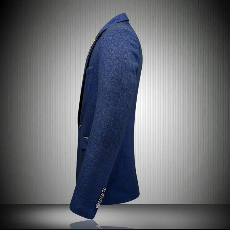 Высококачественный мужской повседневный деловой пиджак amazon брендовые блейзеры