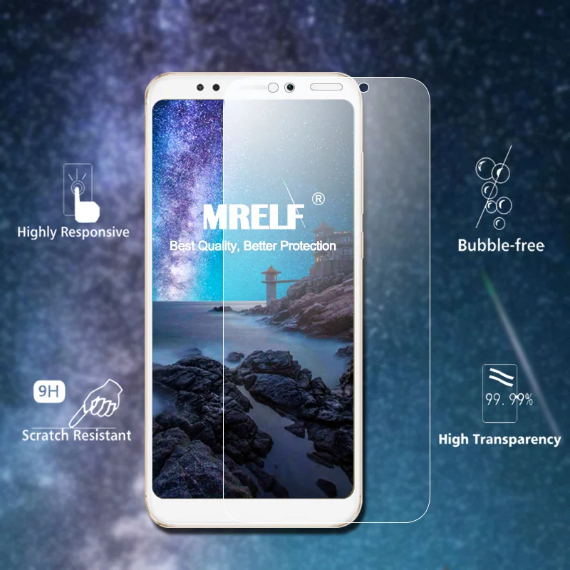 MRELF закаленное стекло для Xiaomi Redmi 5 Защита экрана телефона Защитное Plus
