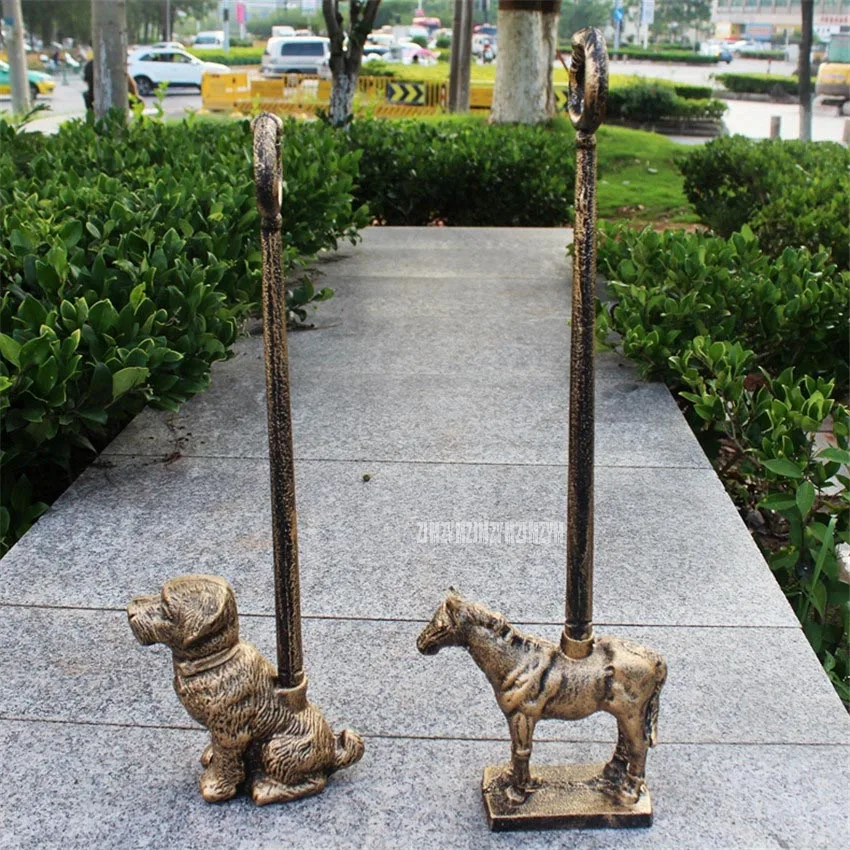 European Modern Dog Horse Cute Door Stops Cartoon Creative Iron Metal Security Stopper Holder Catcher Furniture Hardware | Обустройство