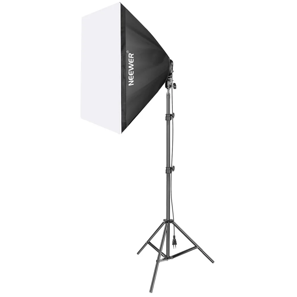 Софтбокс Neewer 1000 Вт для фотостудии светильник ing Kit: подставка лампа держатель на 5