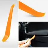 4 шт. портативный автомобильный радиоприемник панели двери зажим отделки