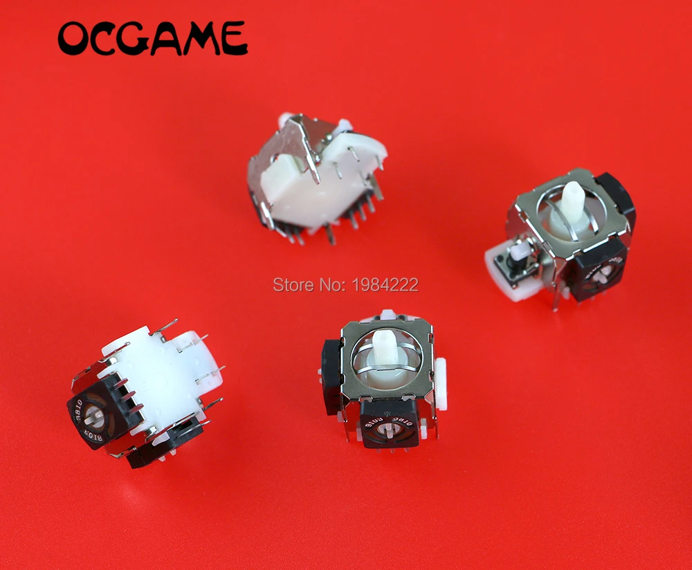 

OCGAME 200 шт./лот 3D Аналоговый джойстик, аналоговый джойстик, модуль контроллера, клавиатура для Xbox 360 PS3, игровые запасные части