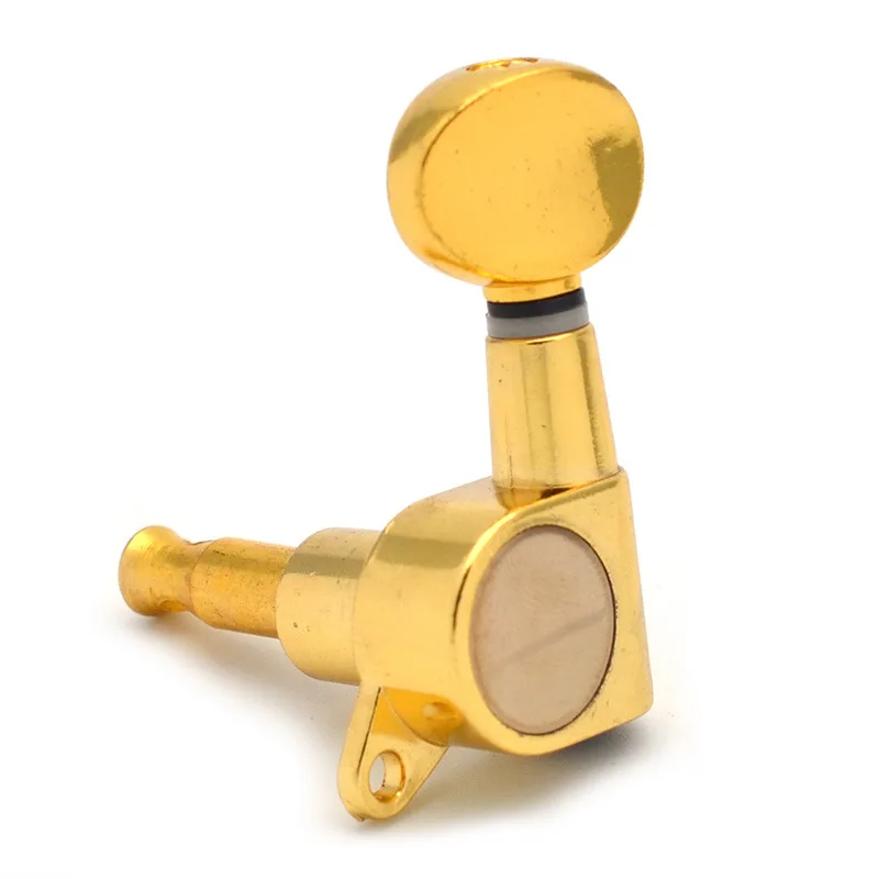 6 шт. золото металлическая гитара ручки народная Акустическая полностью закрытый