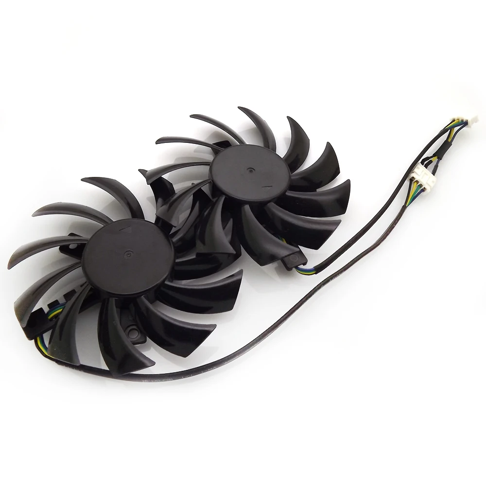 Вентилятор для видеокарты MSI R6790 N560GTX R6850 N460GT Twin Frozr II 2 шт./лот PLD08010S12HH постоянный