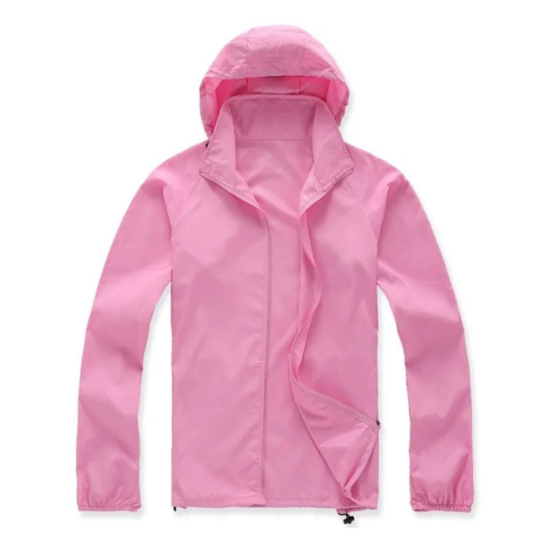 S878 Pink YRRETY весна осень модная ветровка с капюшоном куртка на молнии с карманами повседневные Длинные рукава Feminino пальто Верхняя одежда Леди XS-XXXL - Цвет: S878 Pink