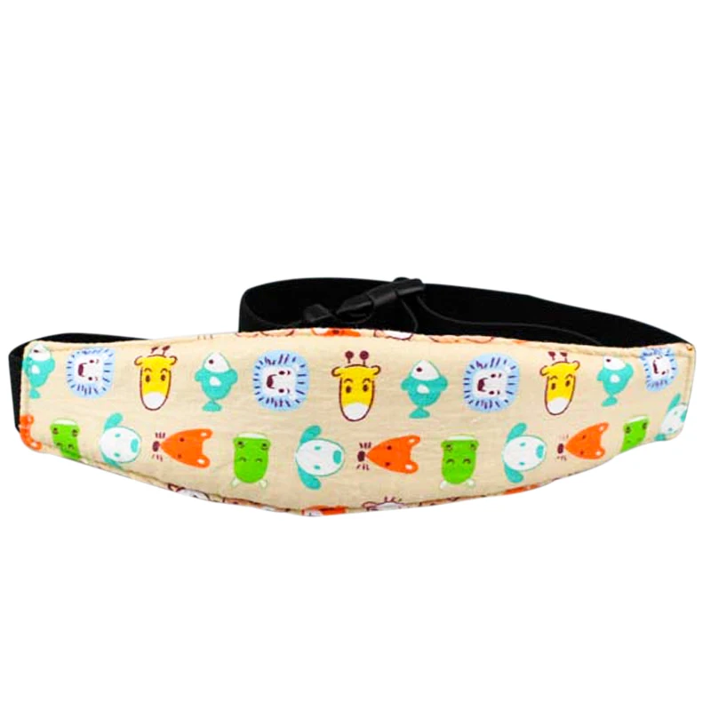 Adjustable Baby Stroller Head Support Car Sleep Nap Holder Belt Safety Seat Sleep Nap Headband Head Support Holder Sleeping Belt - Цвет: 4