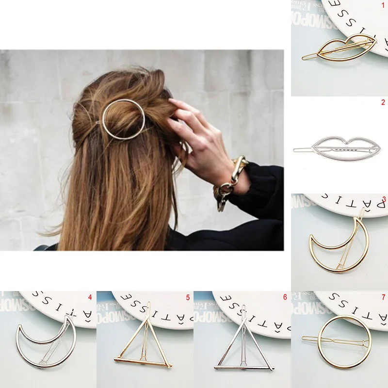 

Women Girls Hairpins Girls Star Heart Hair Clip Delicate Hair Pin Hair Decorations Jewelry Accessories Fashion