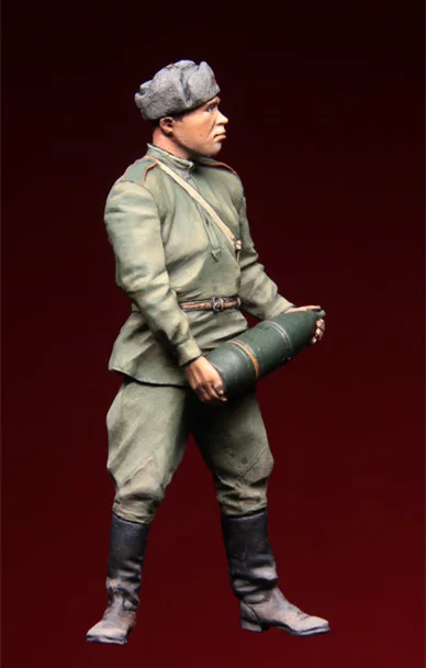1/35 строительный комплект второй мировой войны советский солдат несобранный