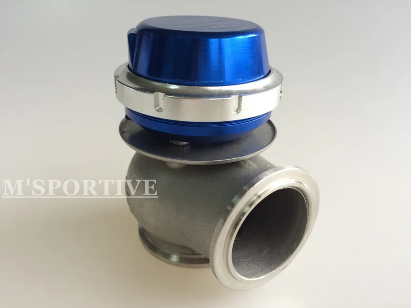 Новые гоночные WG45 Hyper Gate 45 мм Внешние мусорные ворота 14PSI универсальные комплекты~ черный/синий