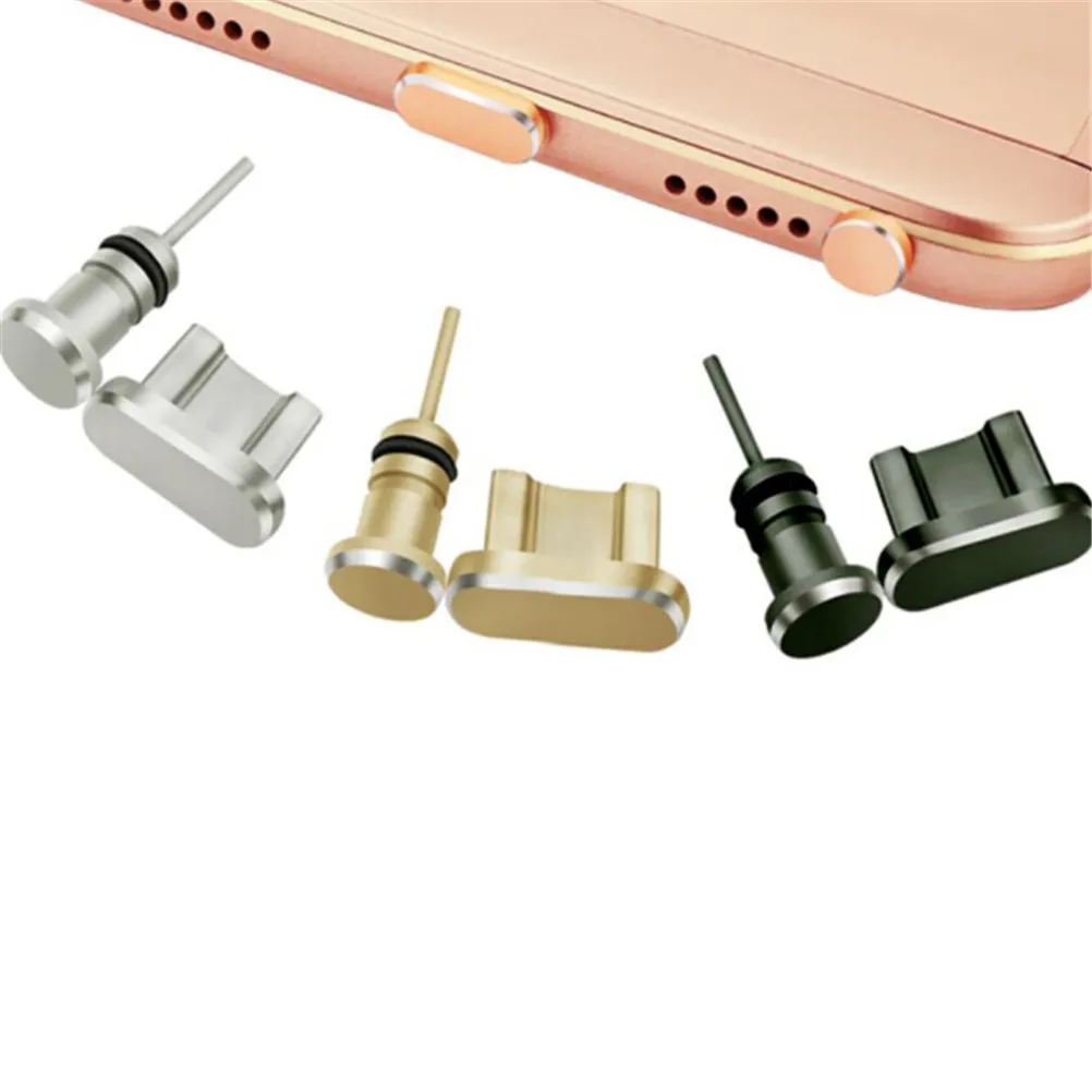 1 комплект 2 в Micro USB зарядный порт и разъем для наушников пылезащитный Разъем