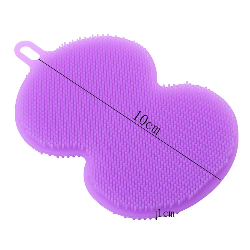 Zero Силиконовый Модный чехол сумка перчатка для очистки яиц макияж щетка мытья