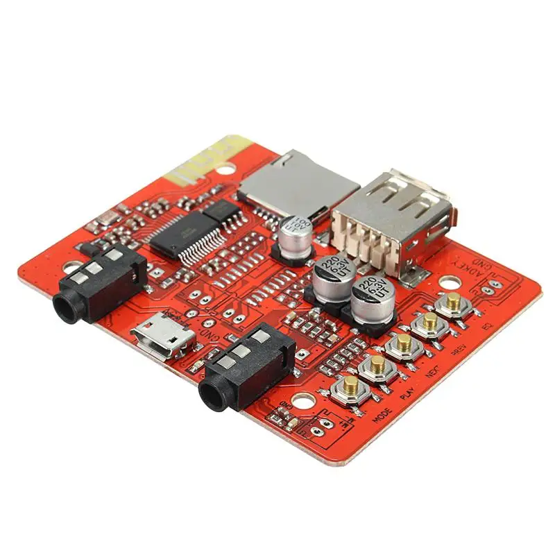 LEORY AUX Loseless стерео усилитель модуль беспроводной bluetooth аудио приемник плата USB адаптер для наушников