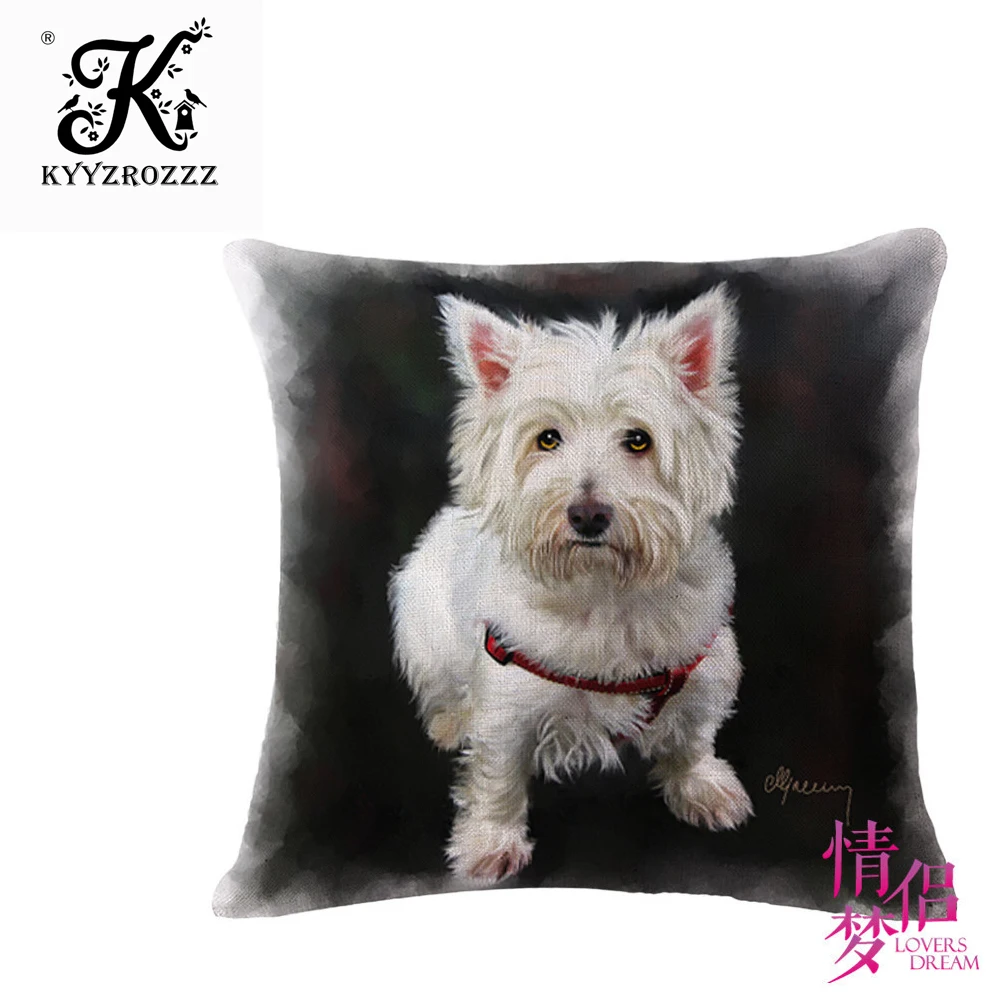 Модная высококачественная декоративная подушка из хлопка и льна с односторонним