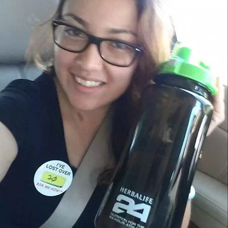 1L 2L большой бутылка для воды 1000 мл/2000 мл модный портативный Herbalife питание