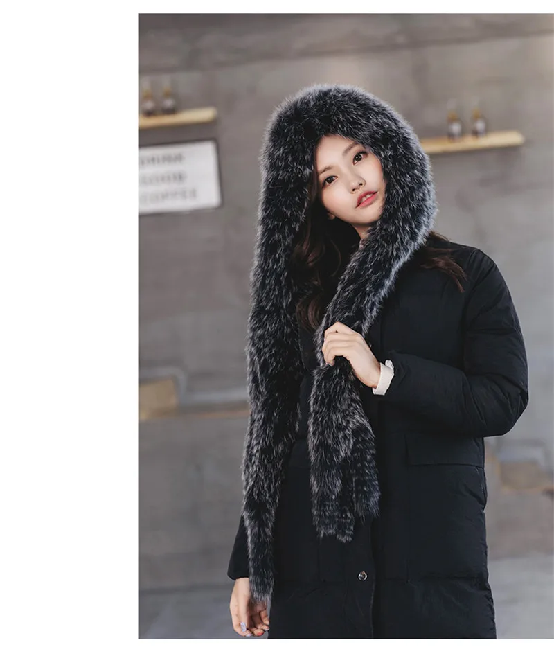 Новинка, Фирменный шарф из натурального Лисьего меха ручной вязки для русской женщины, зимний меховой шарф с капюшоном, шарфы, шапки из натурального меха, мягкие пушистые теплые шапки