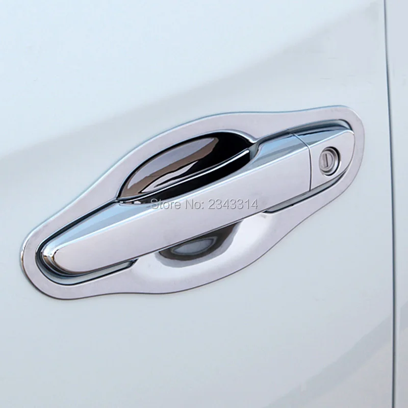 Накладка на дверную ручку для Hyundai Creta IX25 хром из АБС пластика handle trim exterior