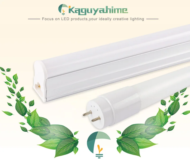 Kaguyahime 30см 60см T5 светодиодные трубки T8 6W 10W 220V люминесцентная лампа LED T5 свет лампа 2835 SMD T8 освещения 300 мм 600 мм