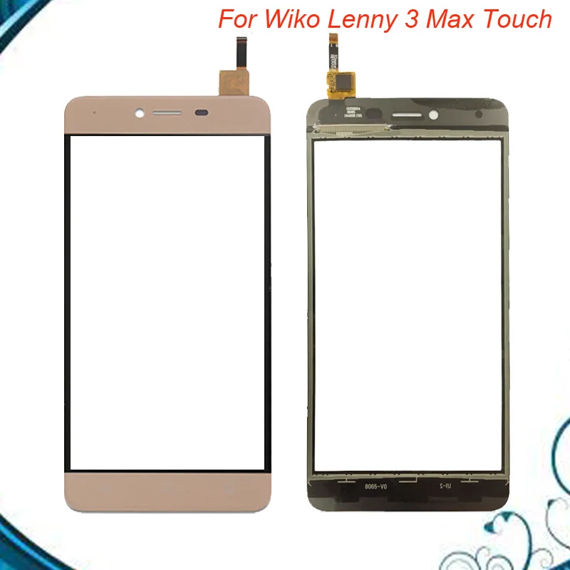 100% протестированный сенсорный экран для wiko lenny 3 max сенсорная панель дигитайзер