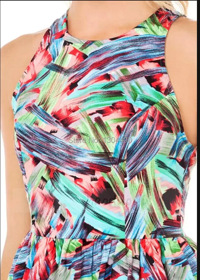 2014 newest amazon forest abstract floral pattern printing hollow out backless dress sexy dress|dress cocktail dress|dresses plusdress right |