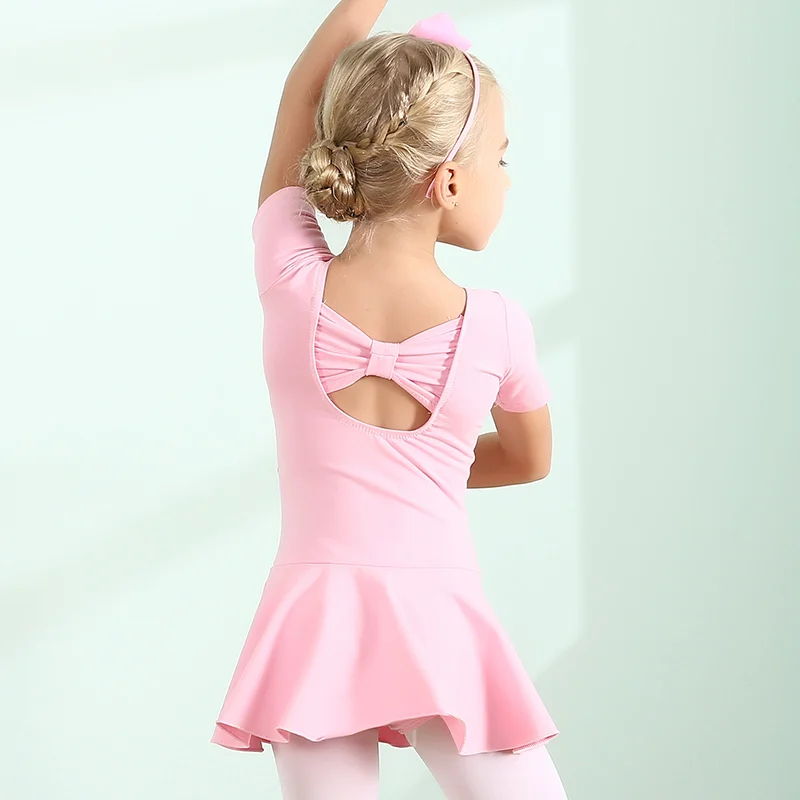 Child Ballet Leotard For Kids 2017 New Summer Pure Cotton Children Dance Clothing Daily Dancing Practice Skirt | Тематическая