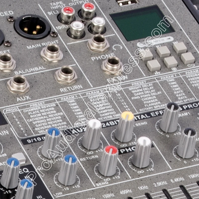 Профессиональный усилитель высокой мощности 8000 Вт 12 канальный микшерный консоль