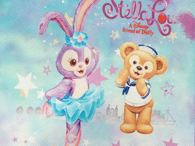 Новые милые сумки Duffy Bear's Friend Stellalou, многофункциональная папка для документов, мультяшная посылка для хранения карт, подарки для девочек