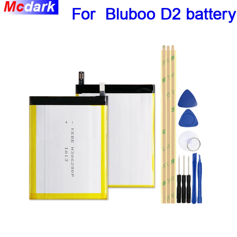 Высококачественный аккумулятор Mcdark на 3300 мАч для Bluboo D2 стандартной