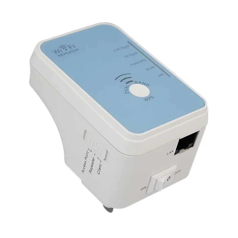 2.4 Г/5 ГГц 802.11a/b/g/n Беспроводной 300 Мбит Параллельное Dual Band Wi-Fi Расширитель AP Repeater W/WPS