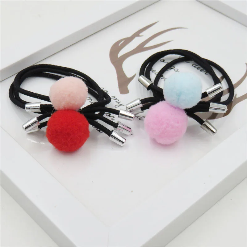 1 шт. милые эластичные резинки для волос игрушки девочек ручная работа повязка на