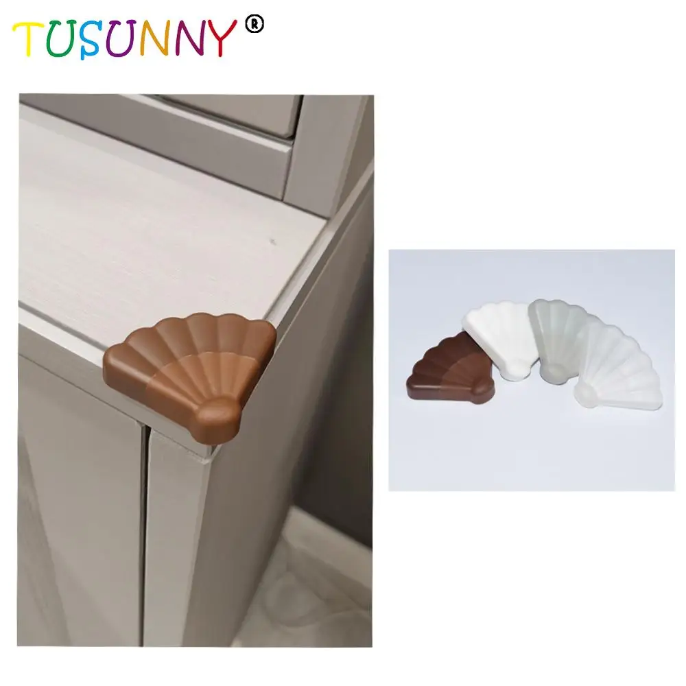 TUSUNNY 8 шт. клейкая установка пластиковая детская безопасность угловая защита новая форма защита для детской мебели угловая защита