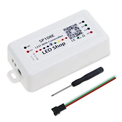 SP105E SP108E волшебный контроллер Bluetooth DC5 24V 2048 пикселей для WS2811 2812 2801 6803 IC