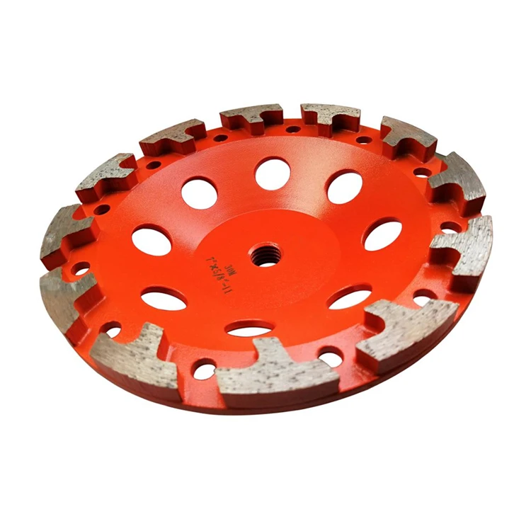 GD56 алмаз бетонный пол колодки 7 дюймов жесткий Бонд шлифовальный диск Терка