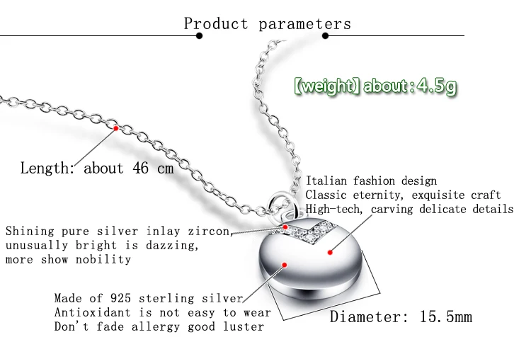 Модное круглое посеребренное украшение подвеска оптовая продажа ожерелье
