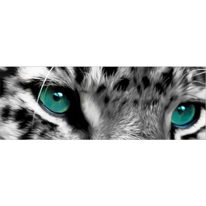 Полноразмерная/круглая Алмазная 5D картина Глаза животных вышивка из страз