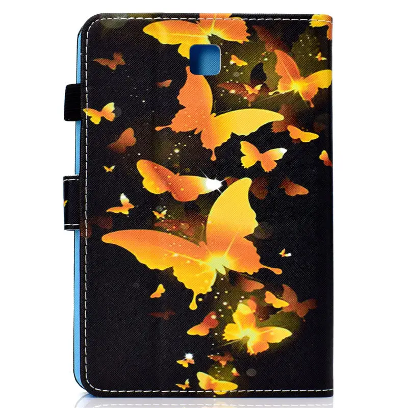 Чехол для samsung Galaxy Tab 8,0 дюймов T350 T355 P350 P355 SM-T350 Чехол Smart Case Panda бабочка принципиально Tablet стенд Shell