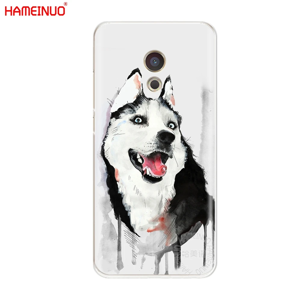 HAMEINUO Husky Dog Обложка для Meizu M6 M5 M5S M2 M3 M3S MX4 MX5 MX6 PRO 6 5 U10 U20 note plus|case for meizu|phone casescase plus |