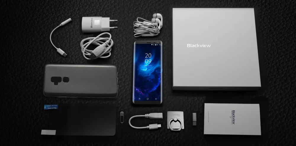 Blackview S8 четыре камеры 18:9 смартфон 4 ГБ ОЗУ 64 Гб ПЗУ 5,7 дюймов MT6750T Восьмиядерный 1440*720 4G LTE отпечаток пальца OTG Мобильный телефон